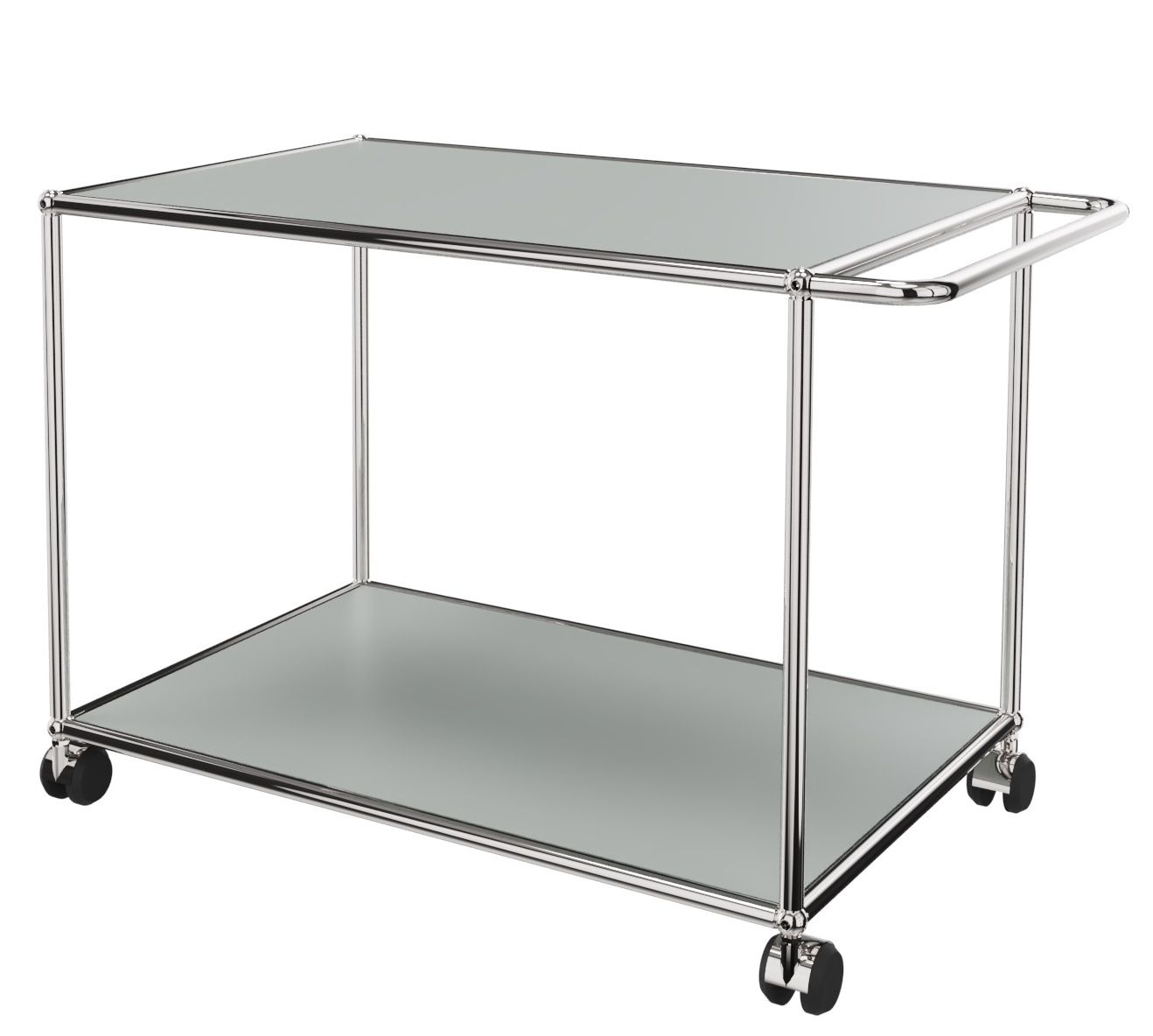USM Haller Servierwagen mit Rollen lichtgrau