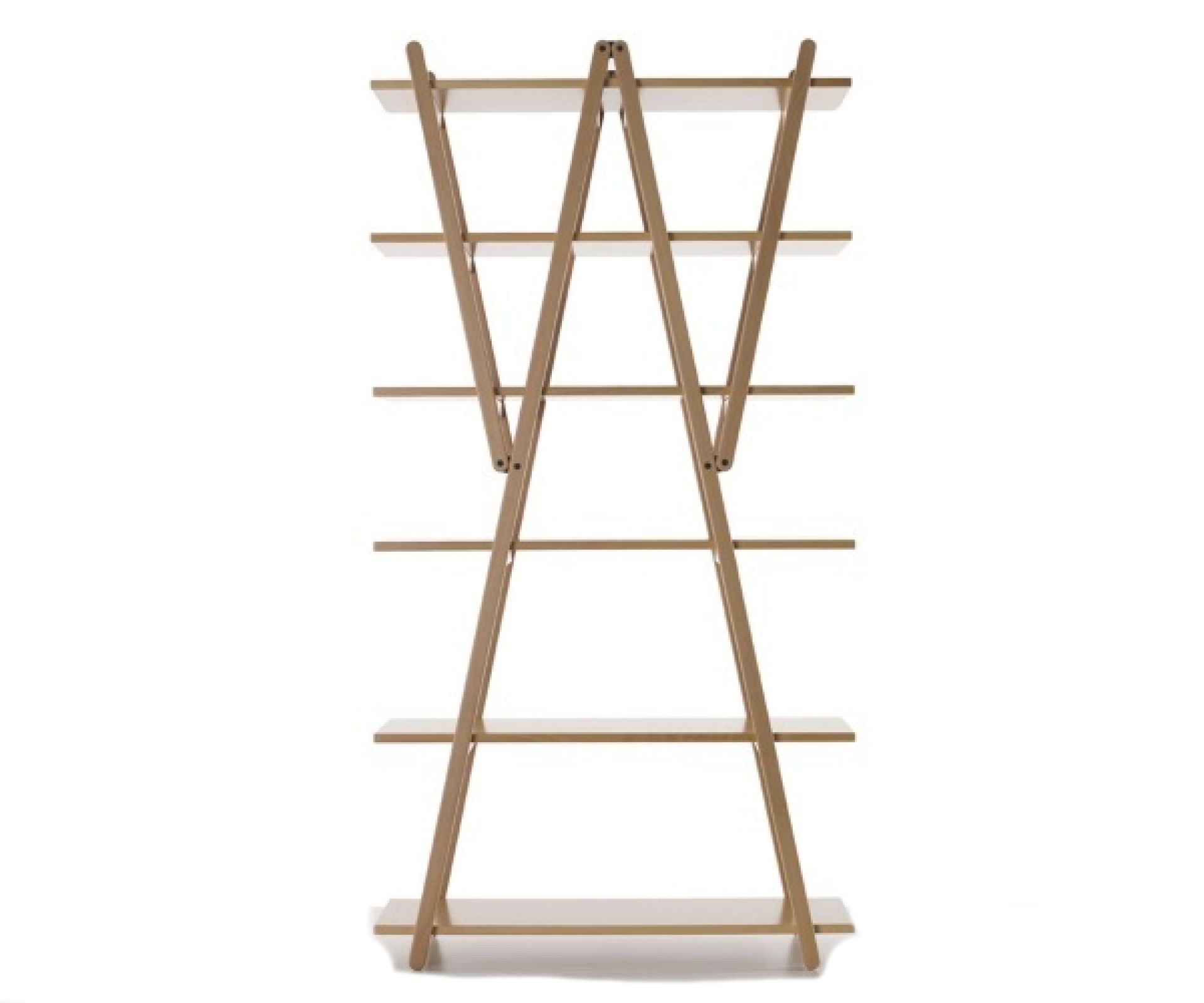 Nuvola Rossa Bücherregal von Cassina, Holzregal mit einzigartigem Design für Wohnzimmer und Büro.