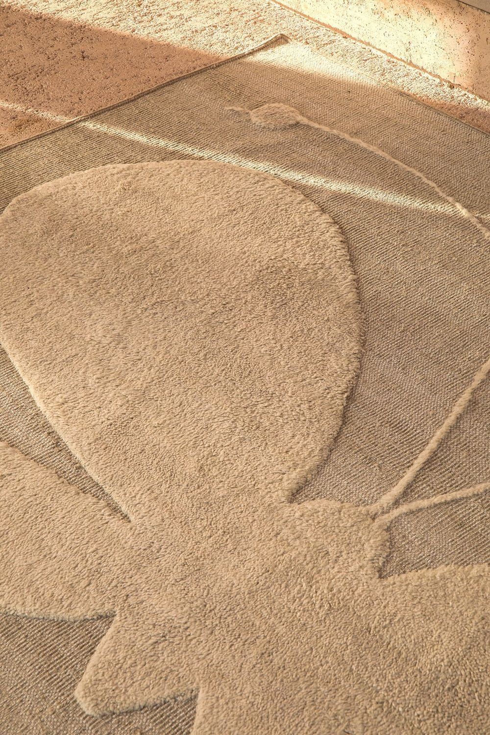 Lucia Eames Butterfly Wool Teppich Nanimarquina