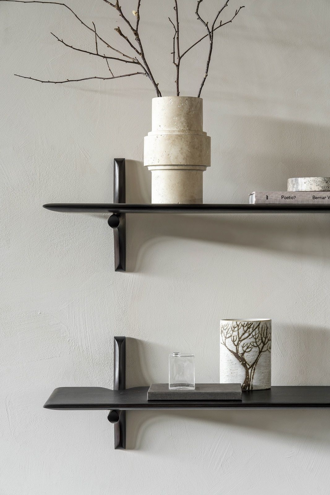 PI Wandregal Mahagoni dunkelbraun Ethnicraft