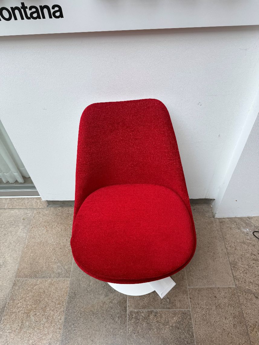 Tulip Chair Stuhl drehbar VOLLGEPOLSTERT Knoll International AUSSTELLUNGSSTÜCK 