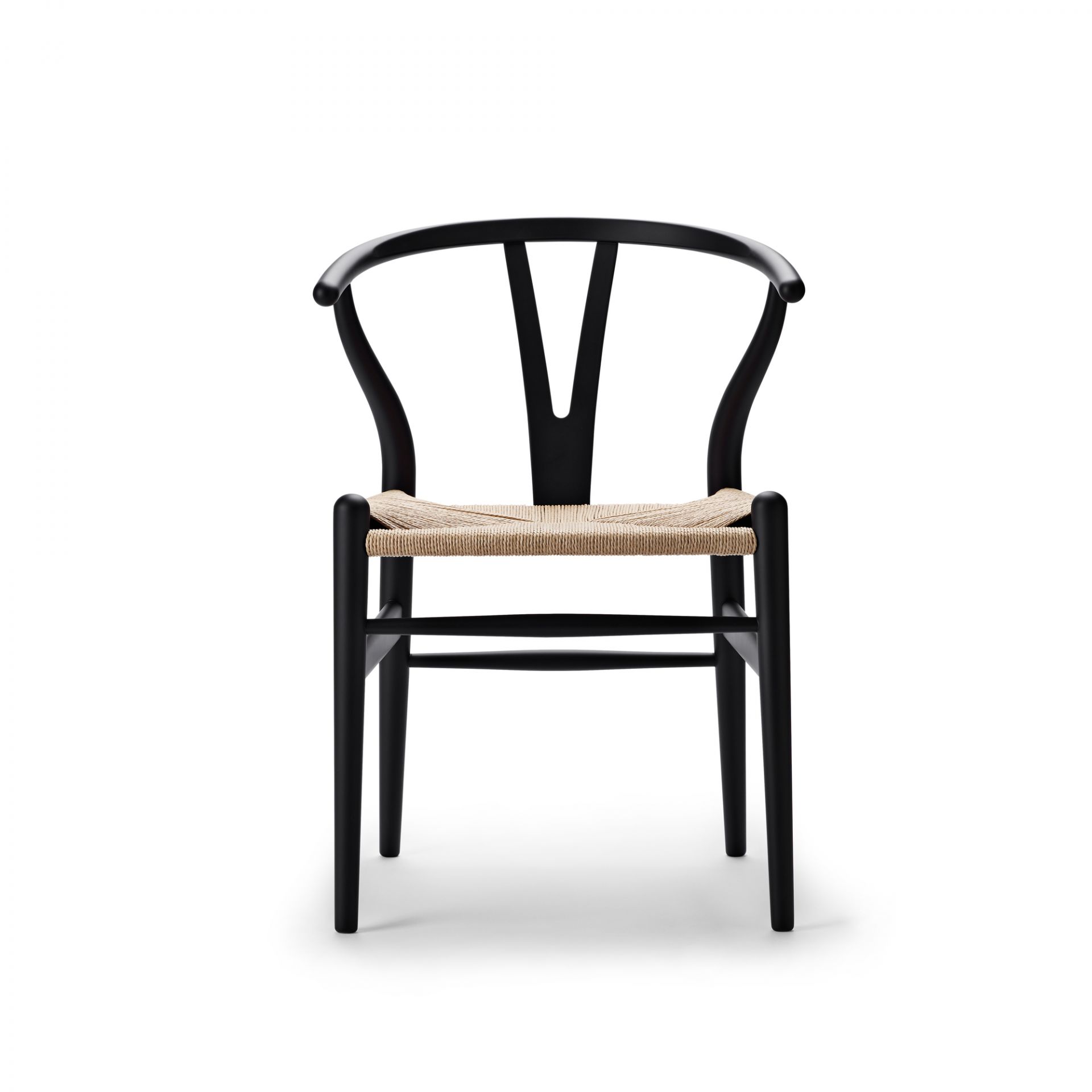 CH24 SOFT Wishbone Chair / Y-Chair Stuhl Soft Schwarz Carl Hansen 