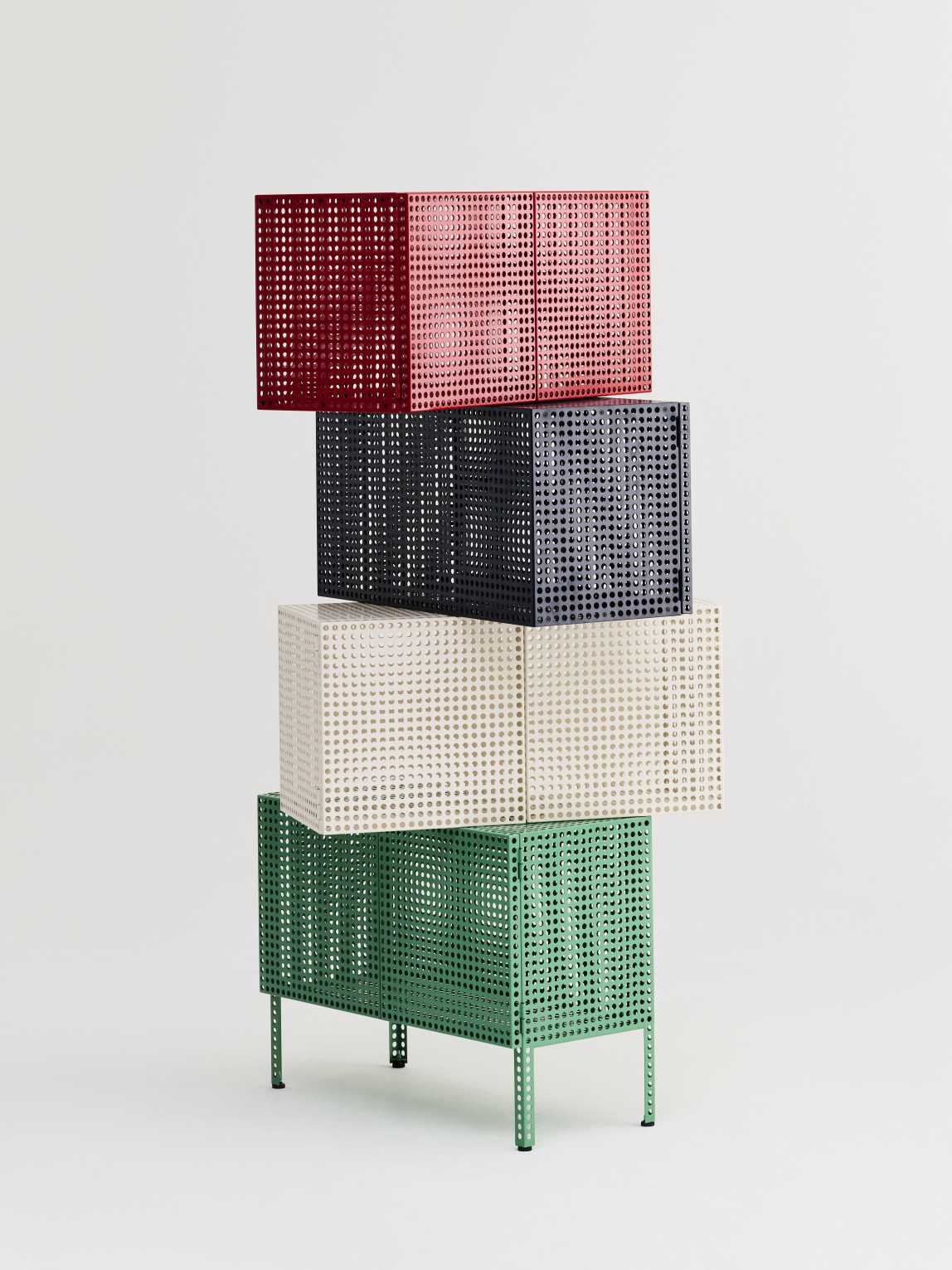 Perforated Cabinet Wall Small Wand Sideboard Hay