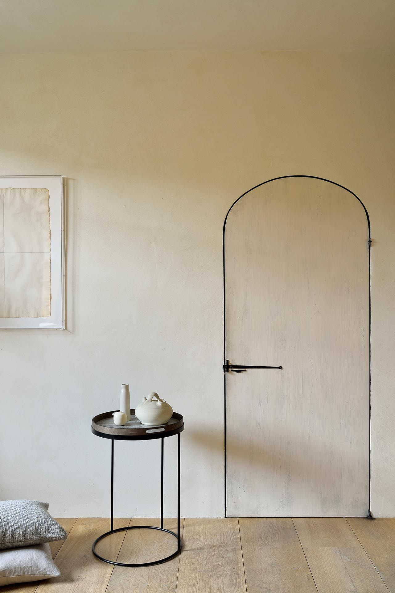 Beistelltisch Holz lackiert Schwarz Ethnicraft