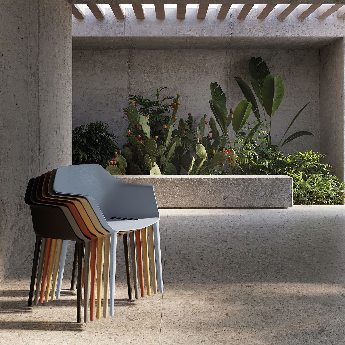 Gala Pure Eco SO0724 Sessel stapelbar Andreu World