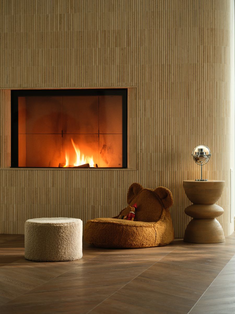 Teddy Kindersitzsack Teddystoff Ahorn Wigiwama