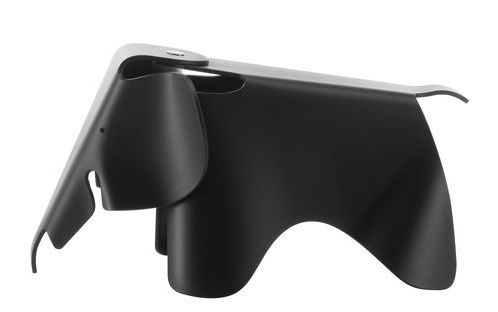 Eames Elephant Small klein RE Vitra Tiefschwarz