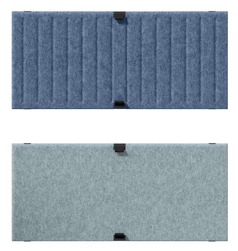 USM Haller Soft Panel Duo 750 Vertikal Blau