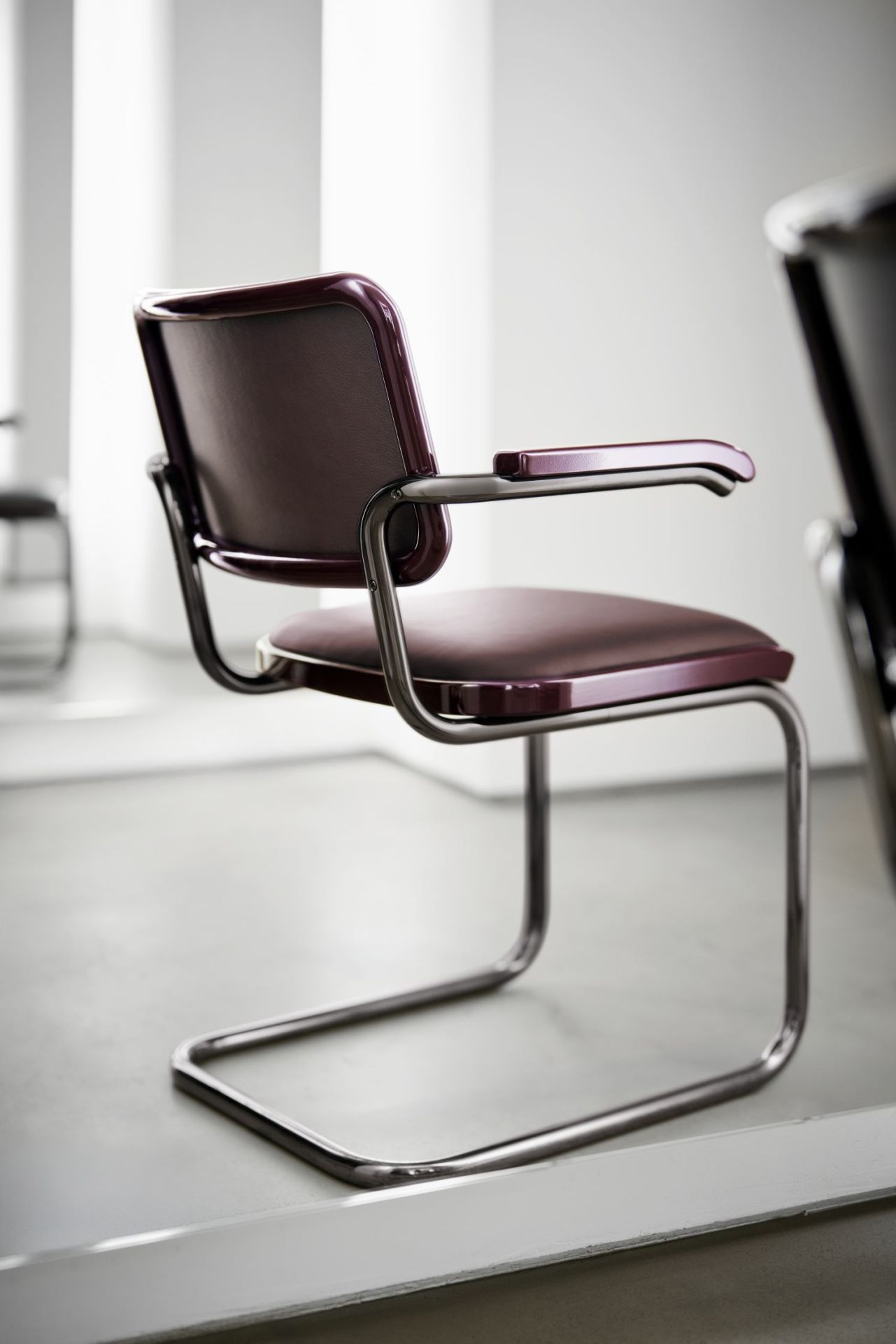JS. Thonet by Jil Sander S 64 P / S64P Freischwinger Thonet