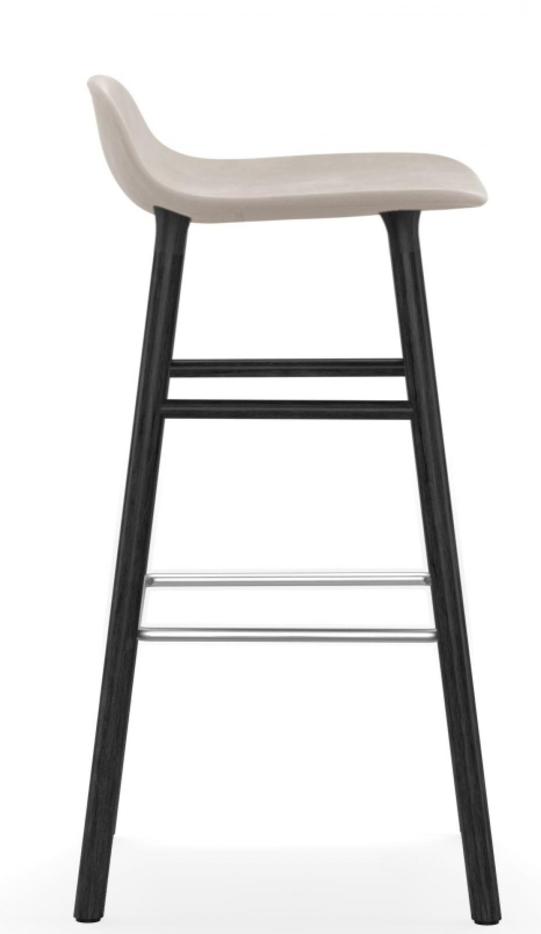 Form Barstool Barhocker H 75 cm Holz Gepolstert Normann Copenhagen