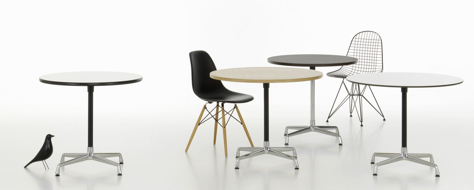 Eames Contract Table Tisch rund Ø70 cm Vitra
