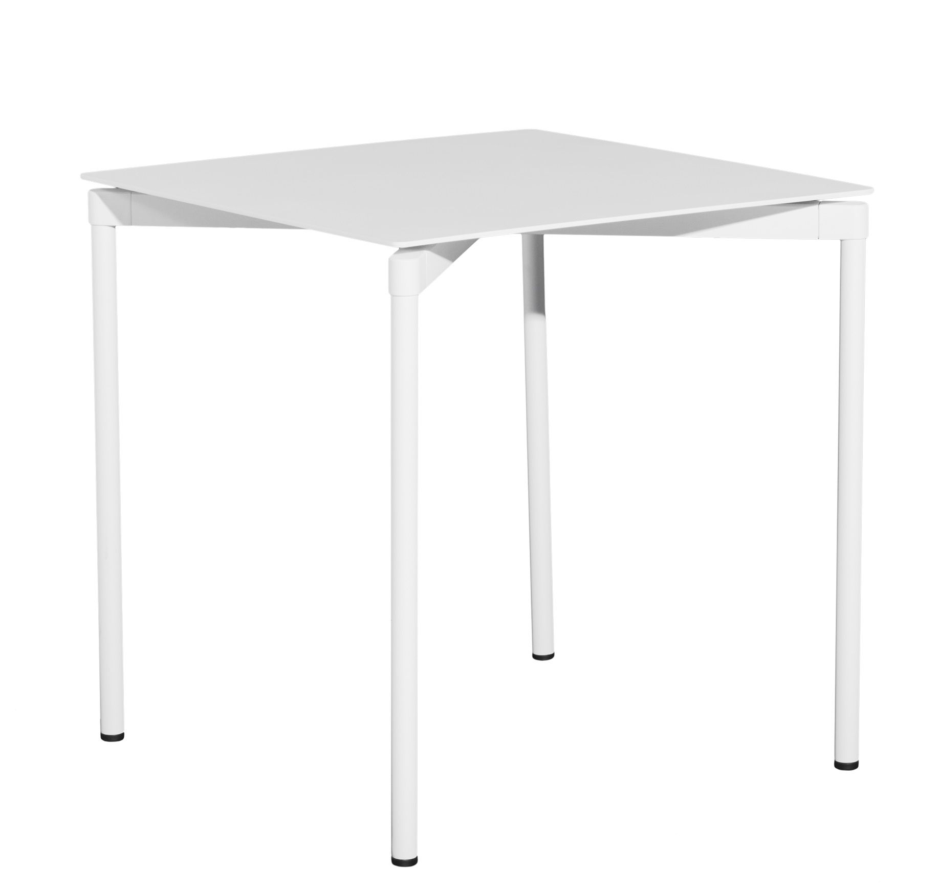 Weißer Fromme Esstisch Quadratisch von Petite Friture: Moderner quadratischer Küchentisch mit minimalistischem Design.