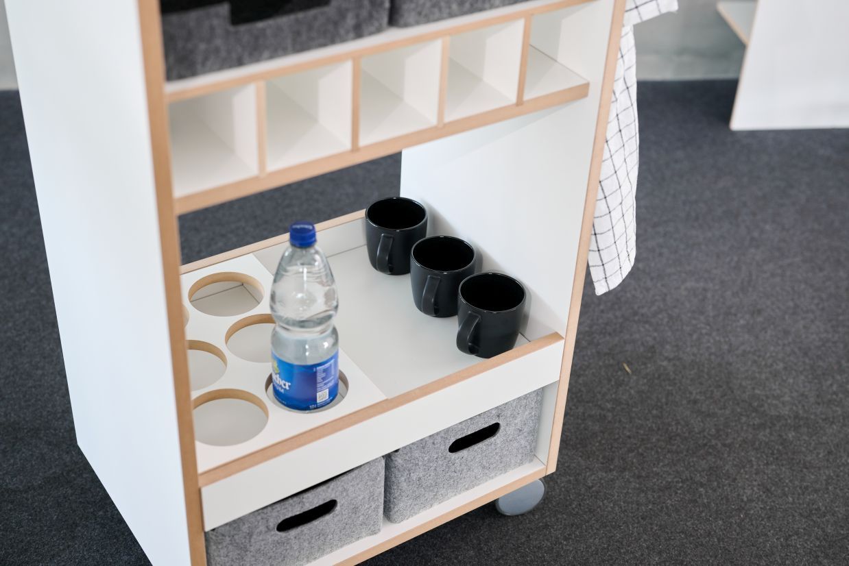 Tojo-fahrbar Rollwagen