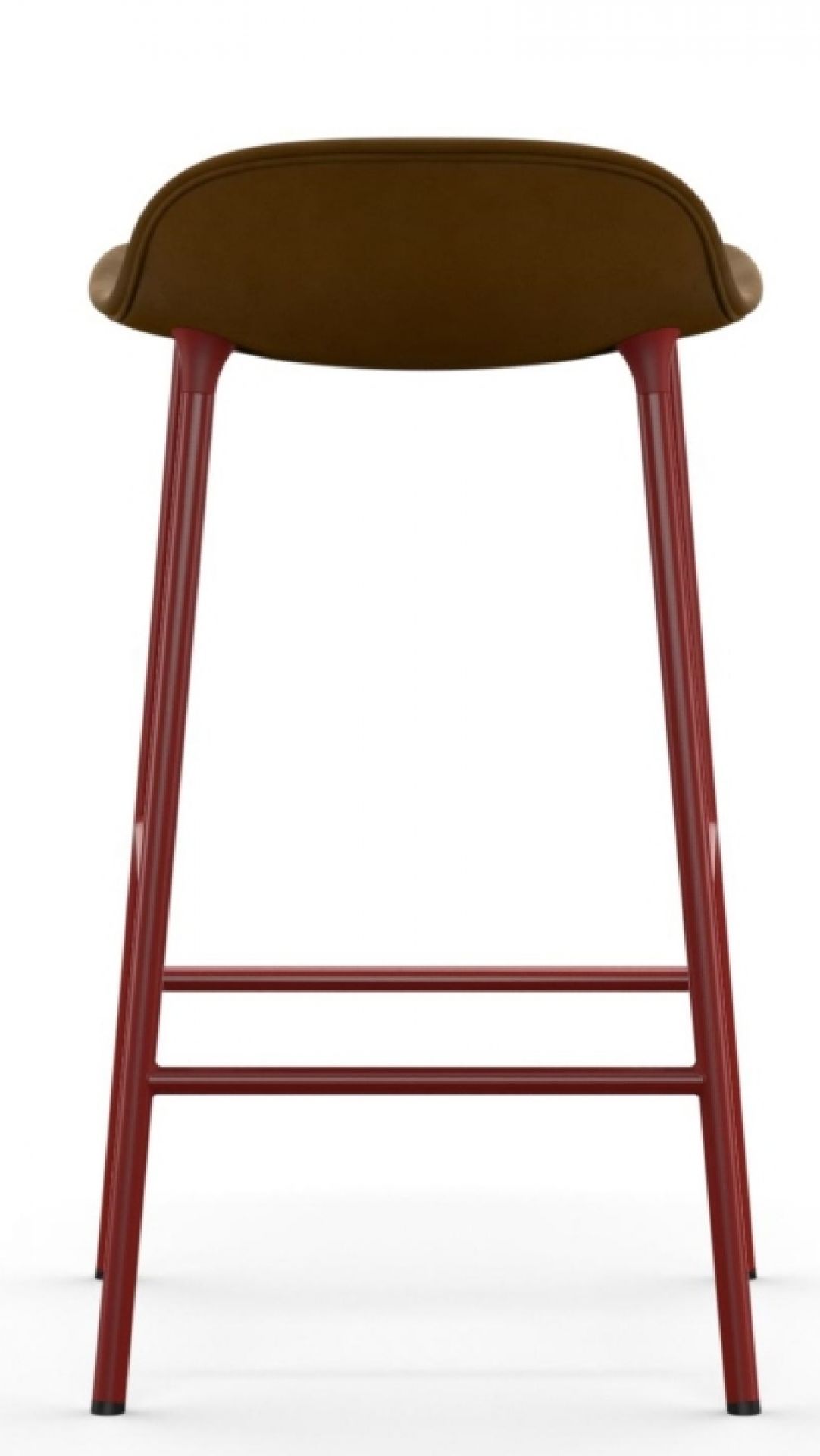 Form Barstool Barhocker H 65 cm Stahl Gepolstert Normann Copenhagen