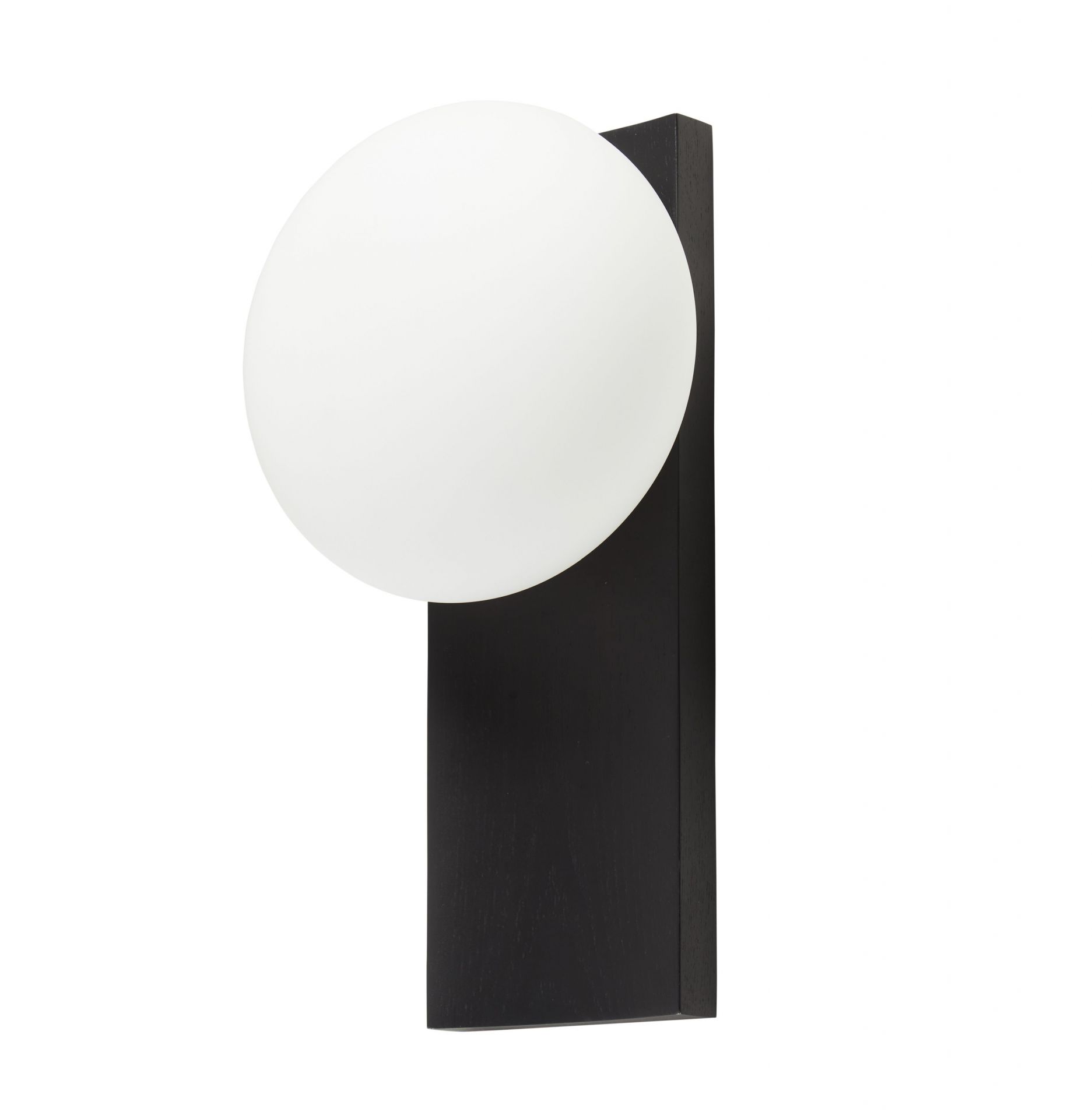 Dew Tisch und Wandleuchte Esche schwarz lackiert Woud