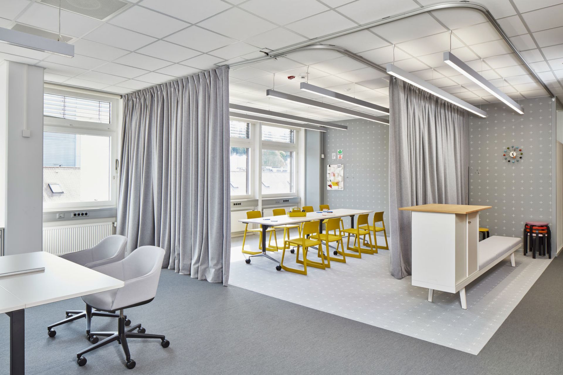 Softshell Chair Fünfsternfuss Drehstuhl Vitra