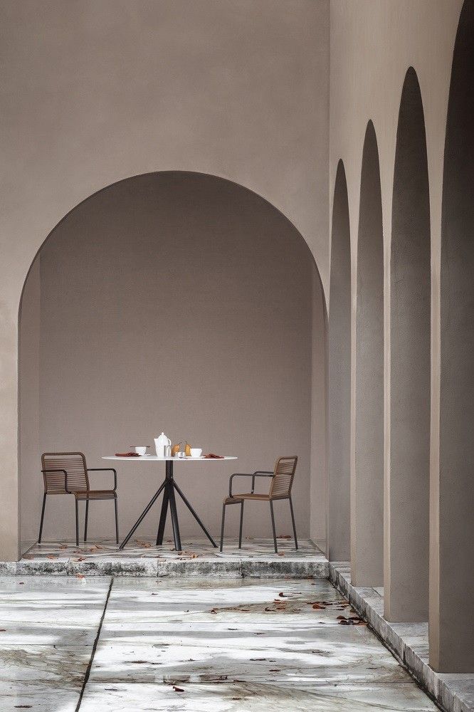 ARIA S43 Outdoor Armchair Armlehnenstuhl stapelbar La Palma