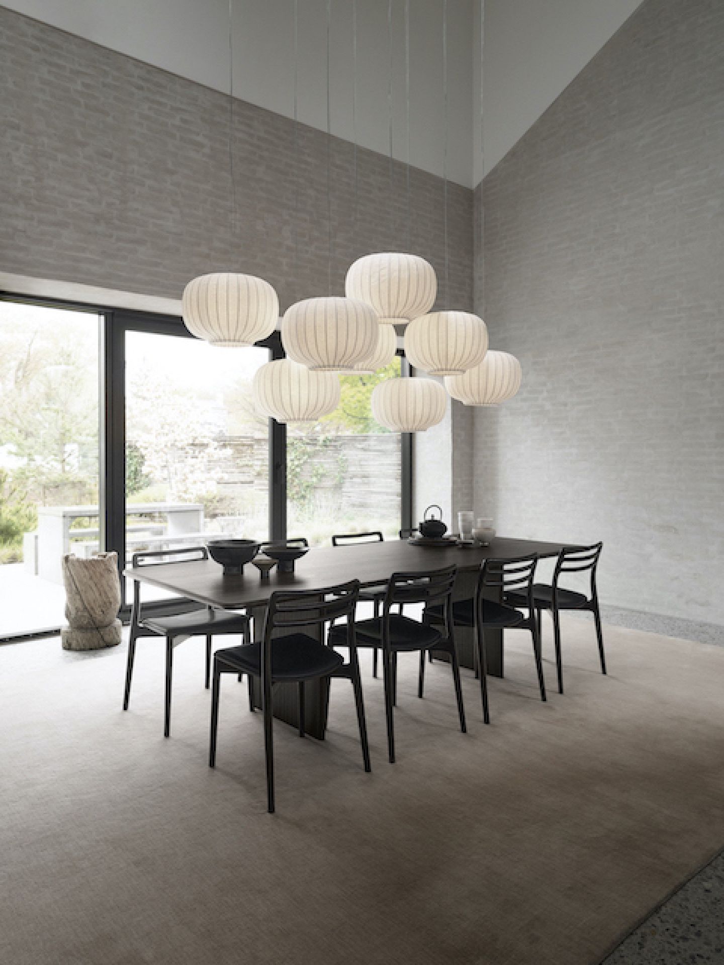 Paper Pendant Pendelleuchte Eiche Dunkel Vipp