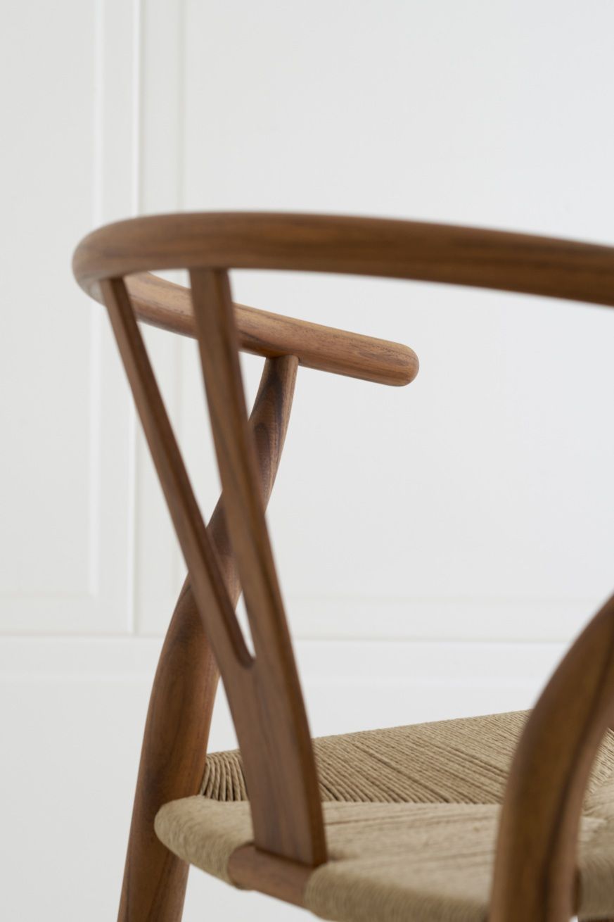 CH24 Wishbone Chair / Y-Chair Stuhl Teak Carl Hansen & Søn 