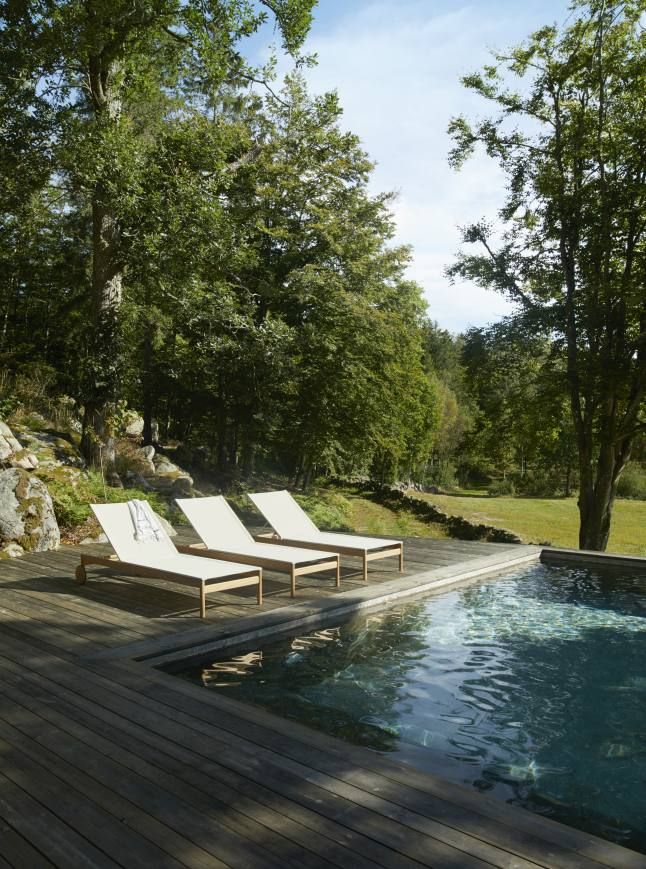 Pelagus Sunbed Sonnenliege Outdoor Skagerak by Fritz Hansen