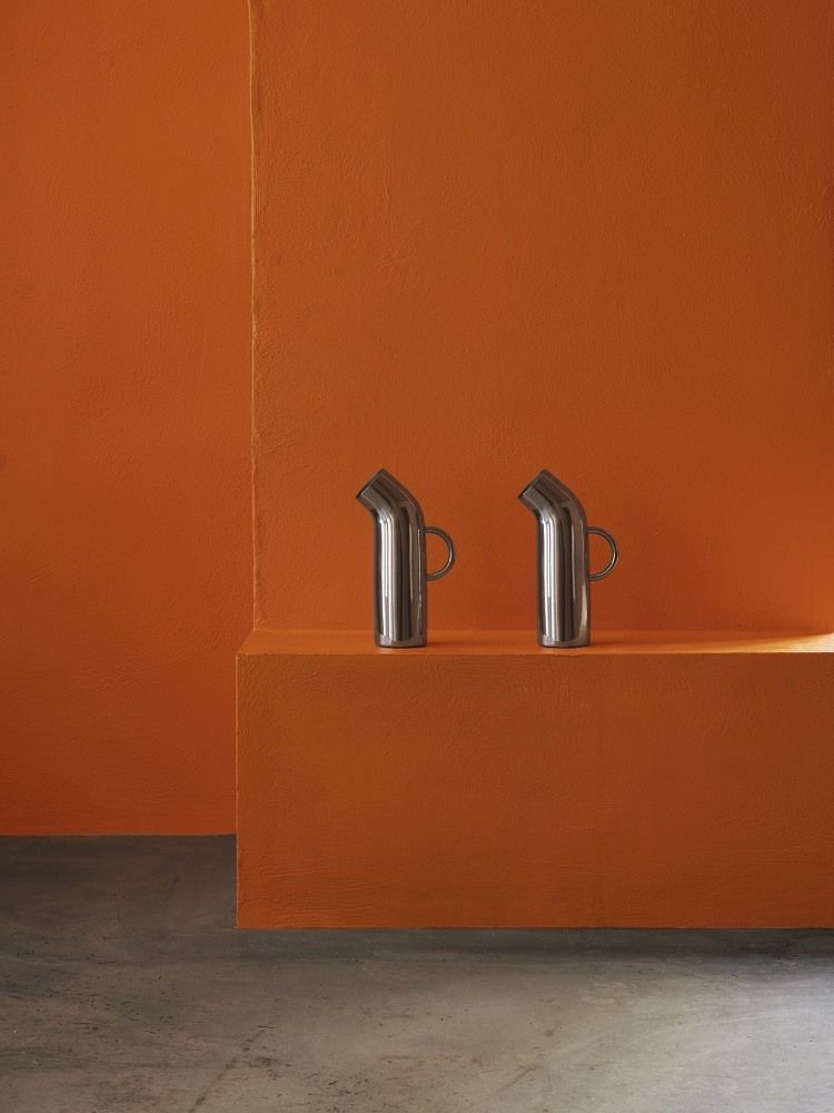 Pipe Pitcher Krug Edelstahl Normann Copenhagen EINZELSTÜCK