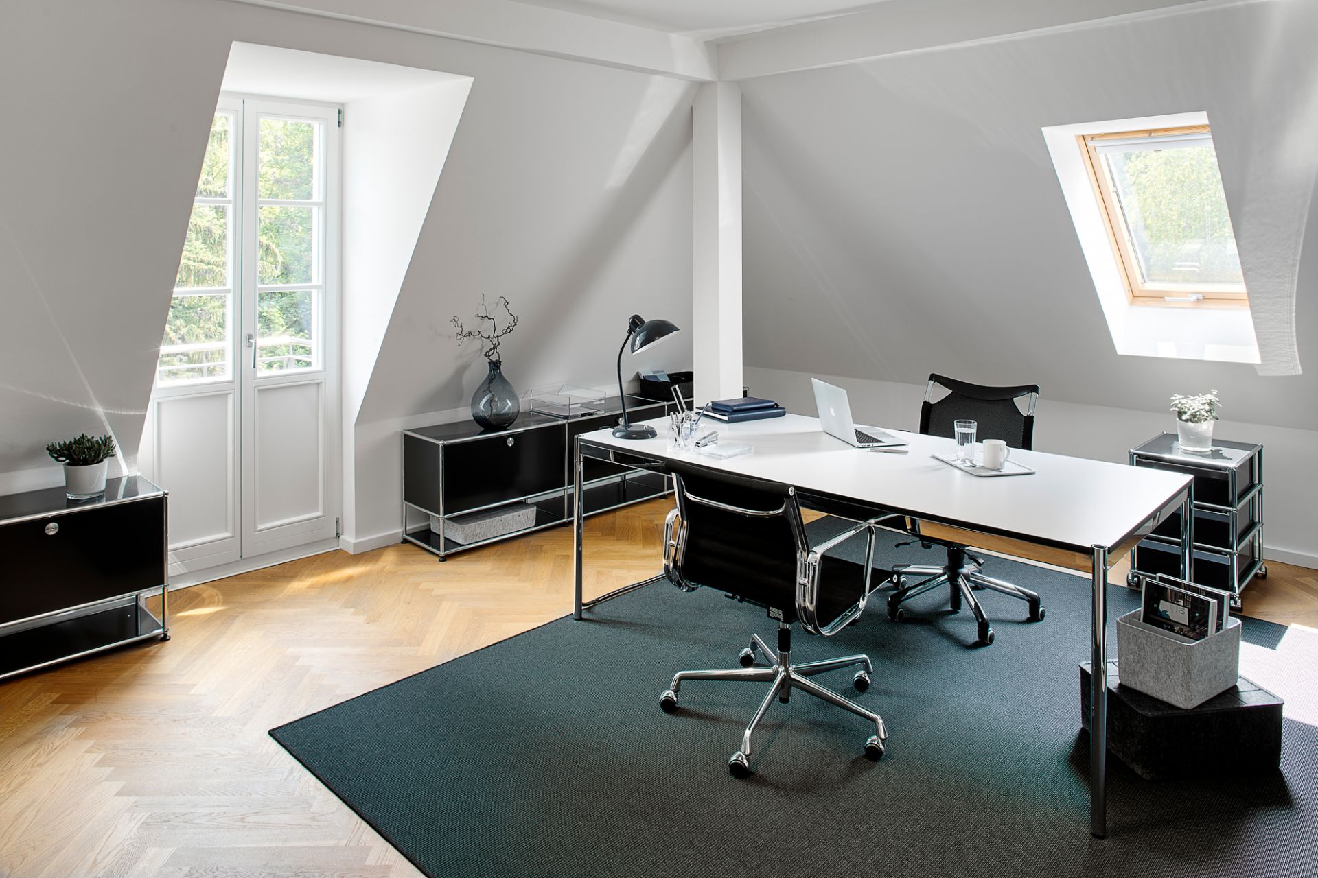 USM Haller Tisch 200 x 100 cm