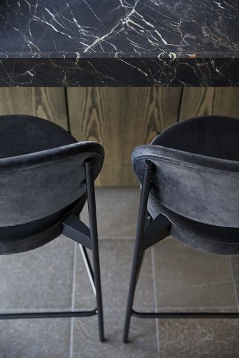Series 430 Bar Stool Barhocker 75 cm SCHWARZ / REMIX 123 Verpan EINZELSTÜCK