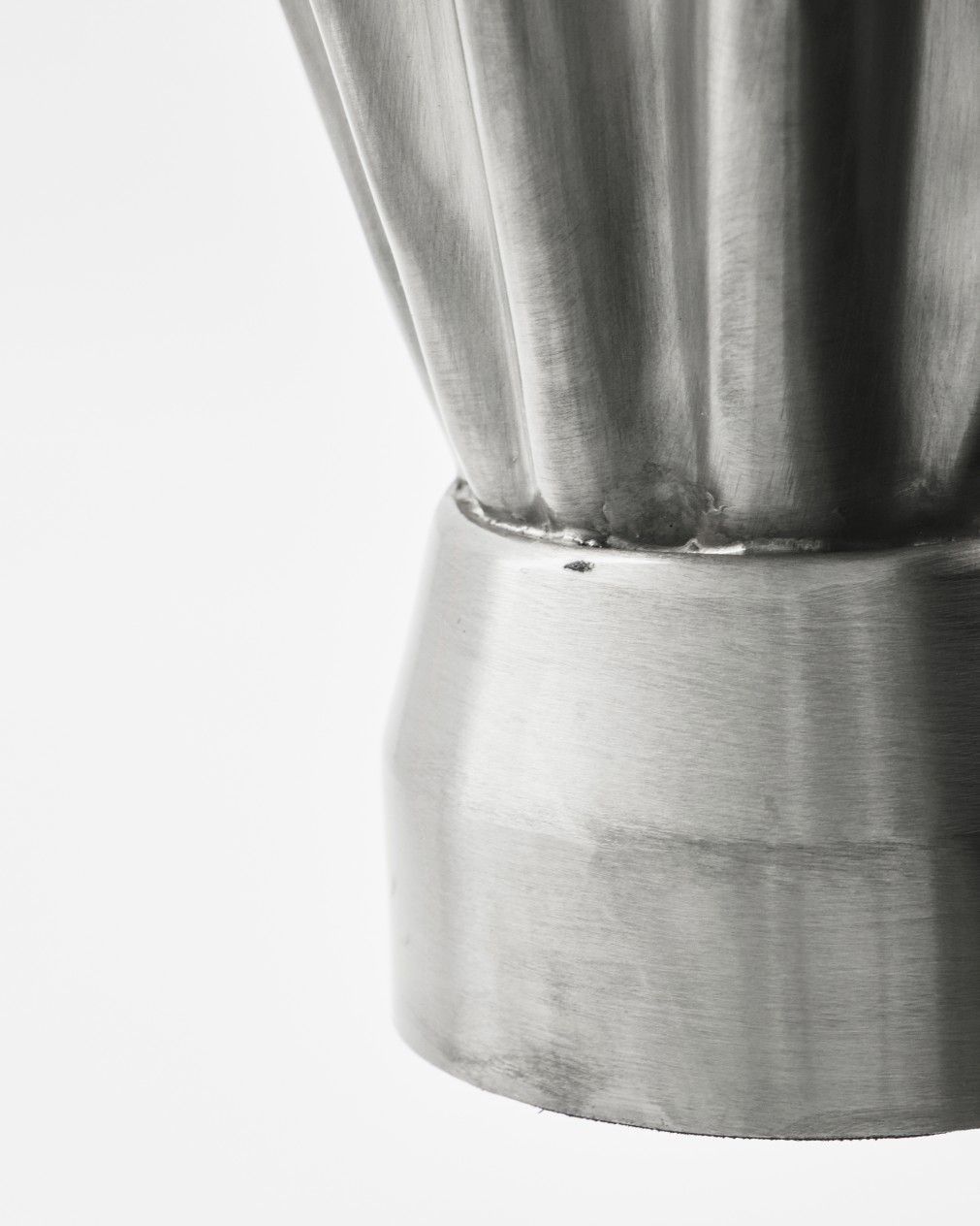 Vase HDFlood Schmal Gebürstetes Silber-Finish house doctor