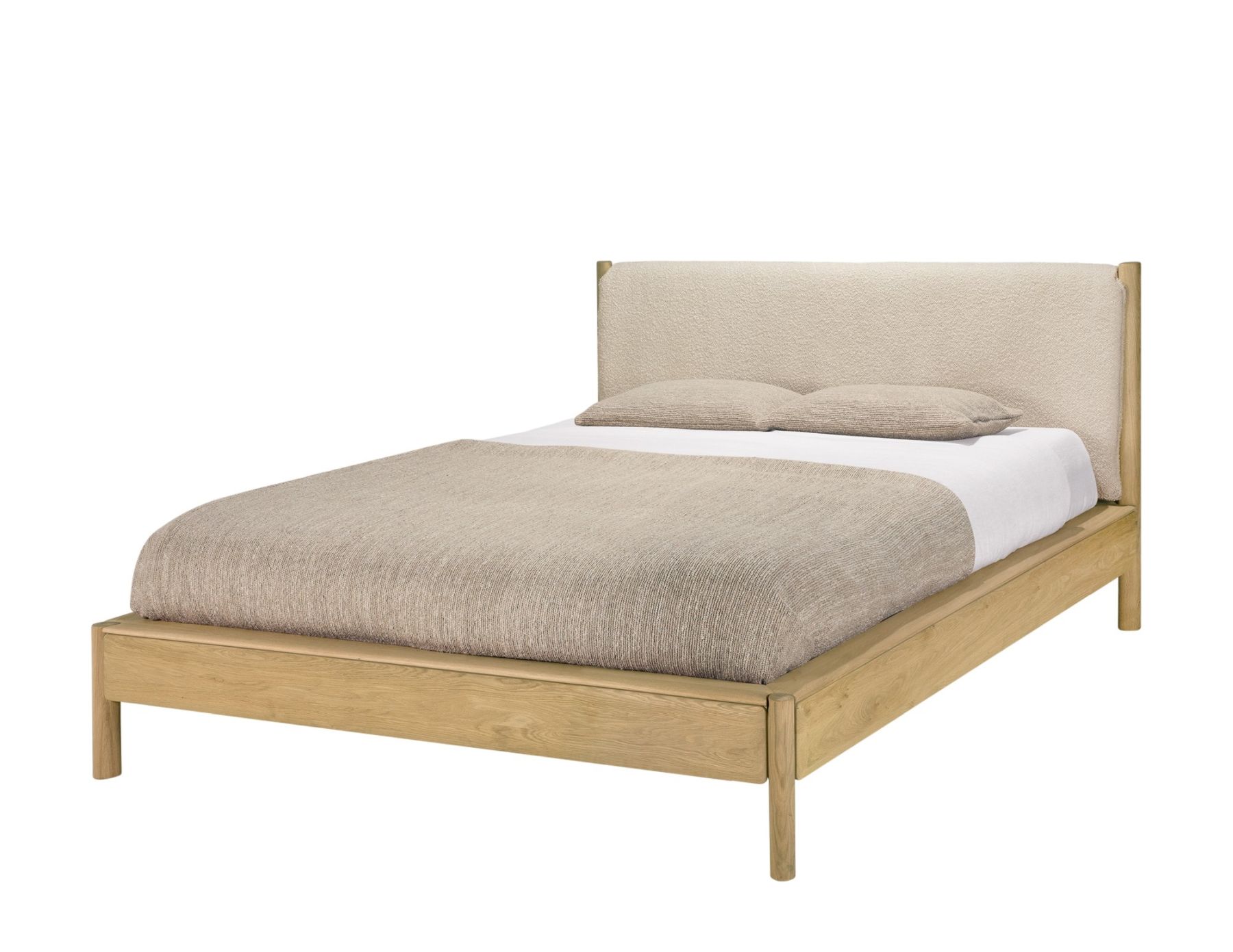 PI Bett mit Kopfteil + Polster Ethnicraft