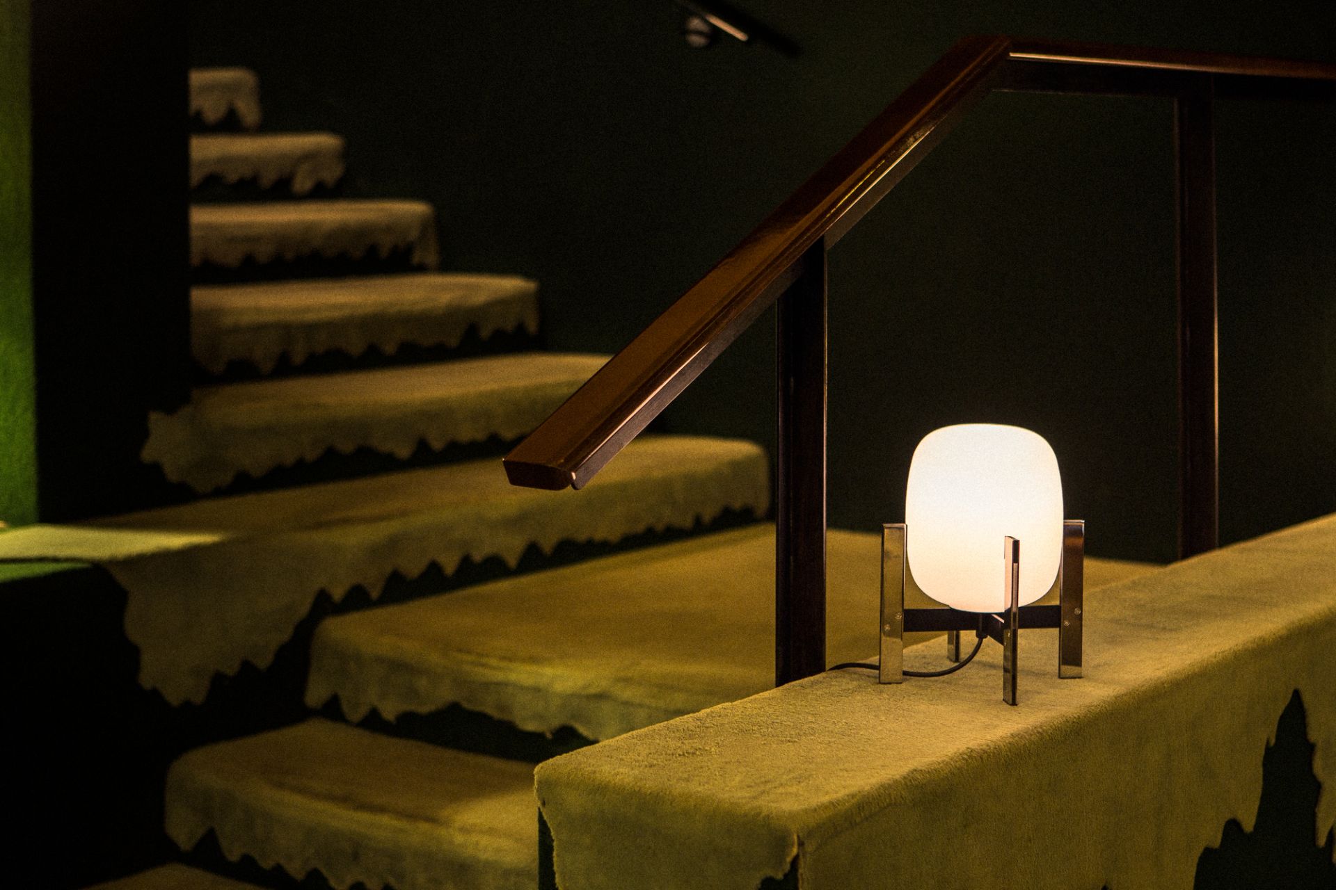 Cestita Metálica Tischleuchte / Tischlaterne Santa & Cole