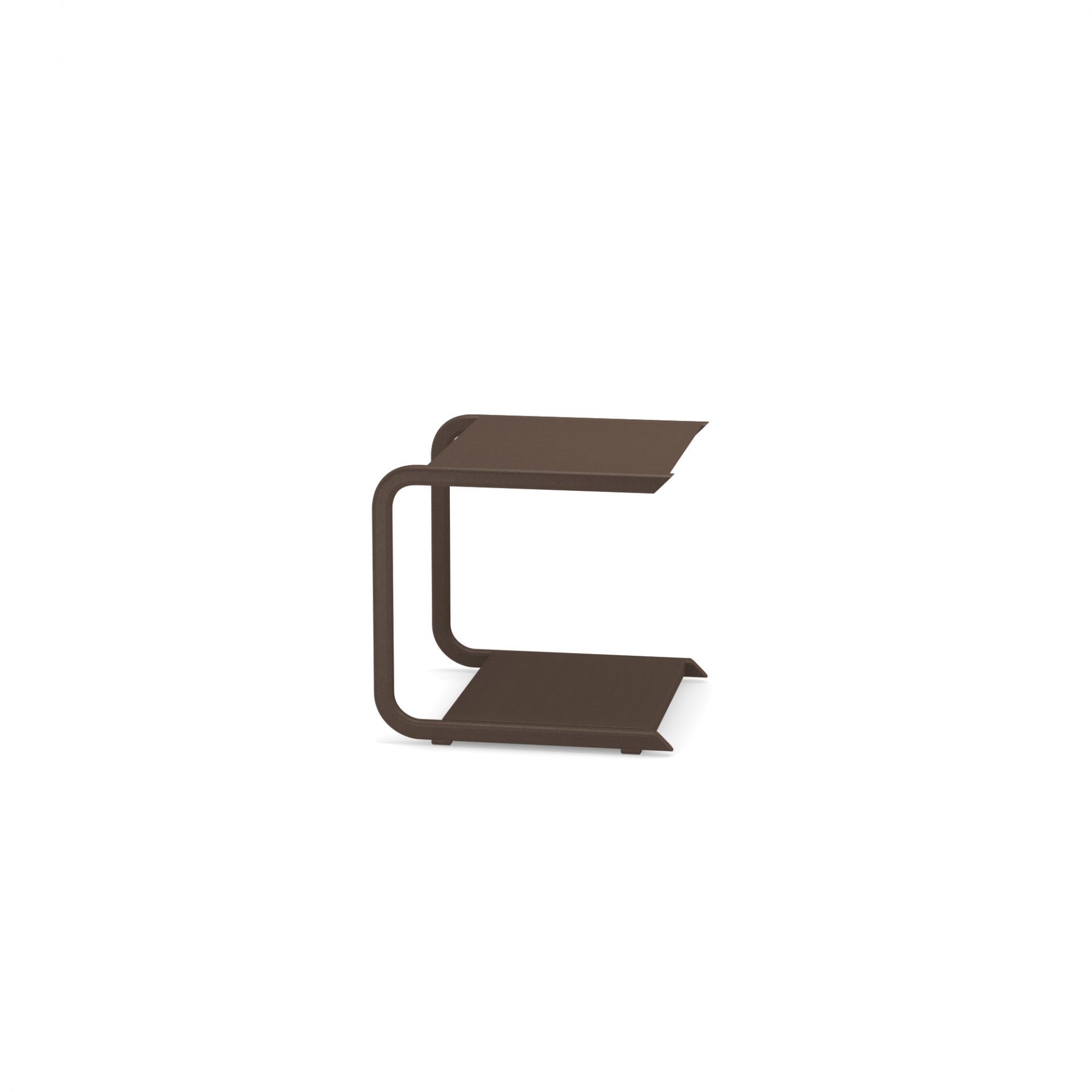 Holly Coffee Table: Moderner Beistelltisch Emu aus Zement für Wohnzimmer und Garten.