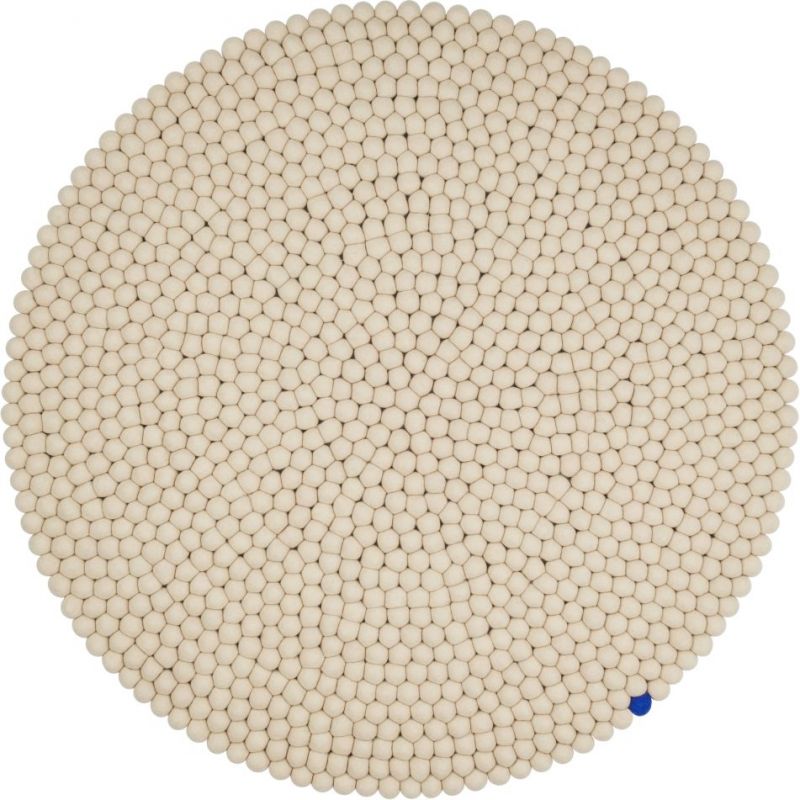 Big One Rund Filzteppich Ø 300 cm myfelt | Beige
