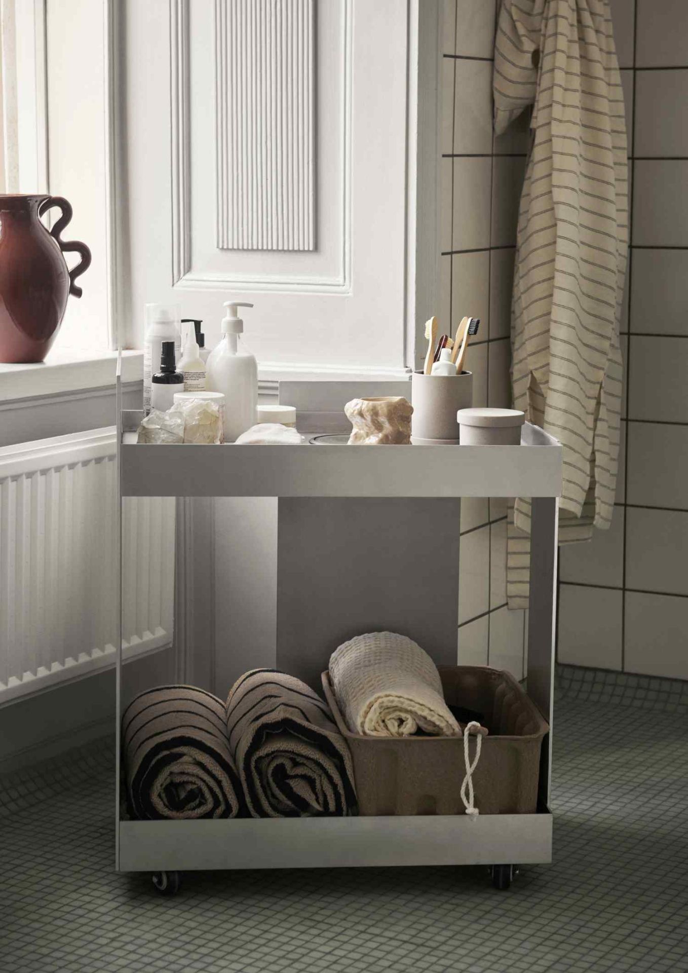 Lager Trolley Aluminium Servierwagen Ferm Living