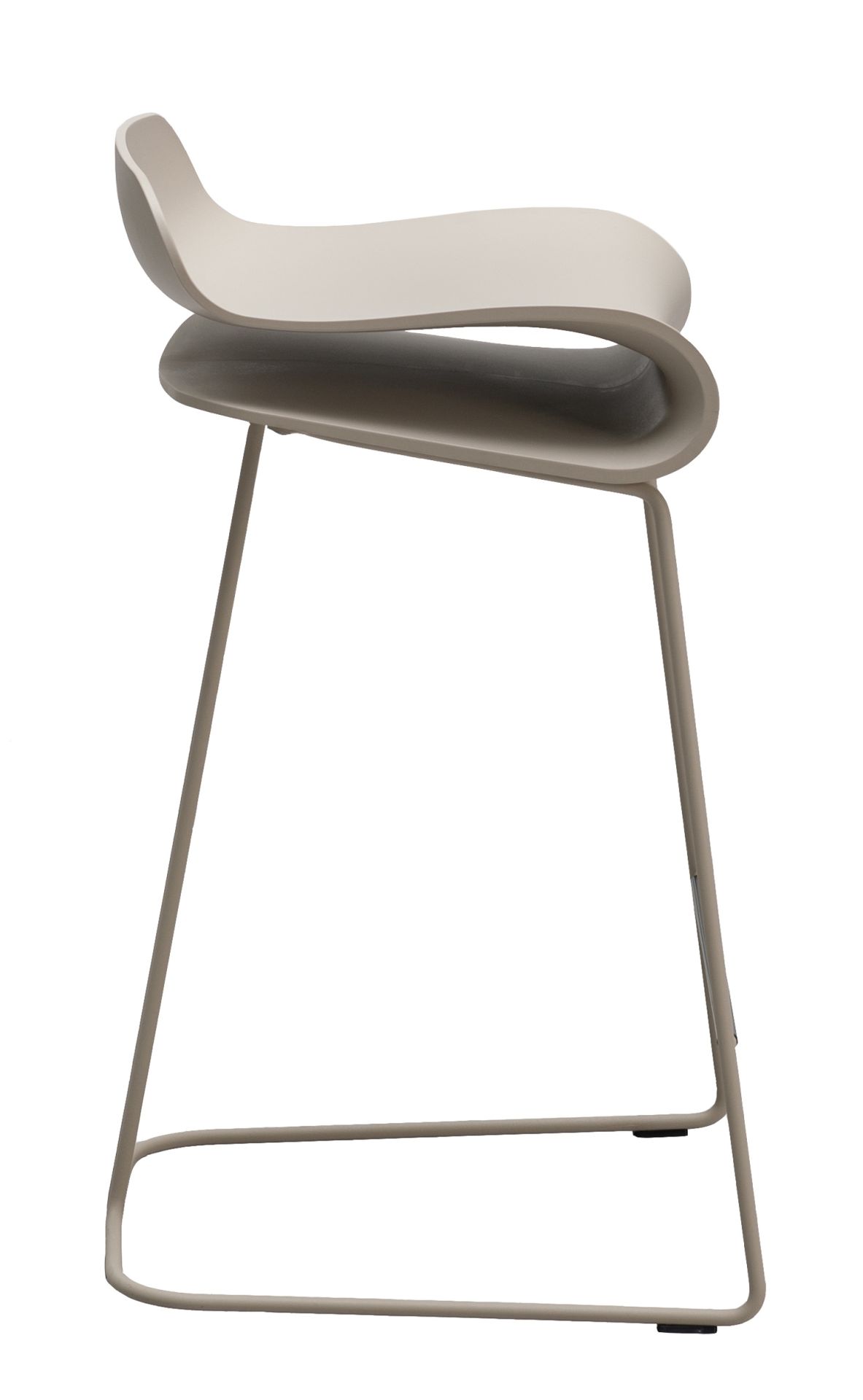 BCN Barhocker mit Kufengestell Kristalia