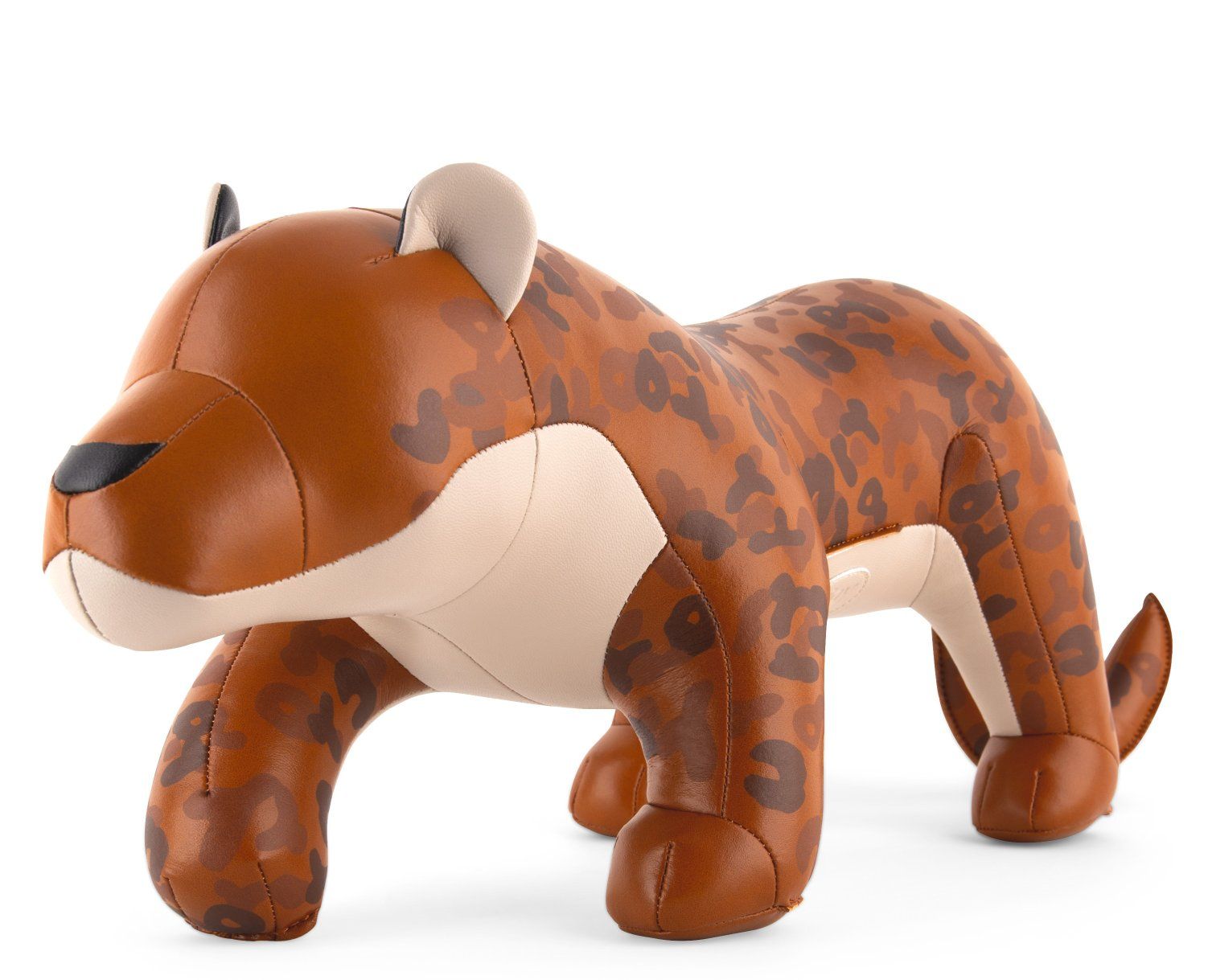 Buchstütze Leopard Ray Tan / Weizen Züny  