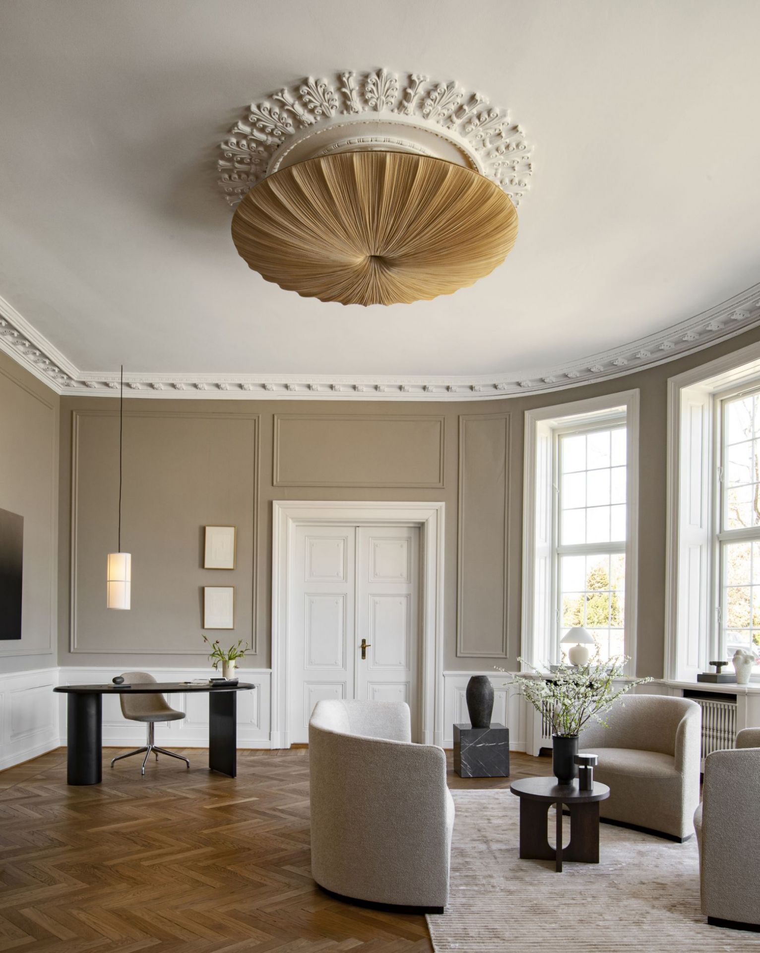 Androgyne Beistelltisch Ø50 cm Audo