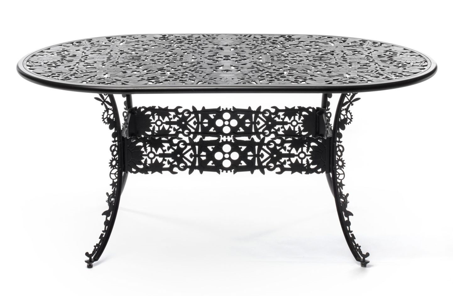  Industry Oval table Esstisch Seletti Schwarz