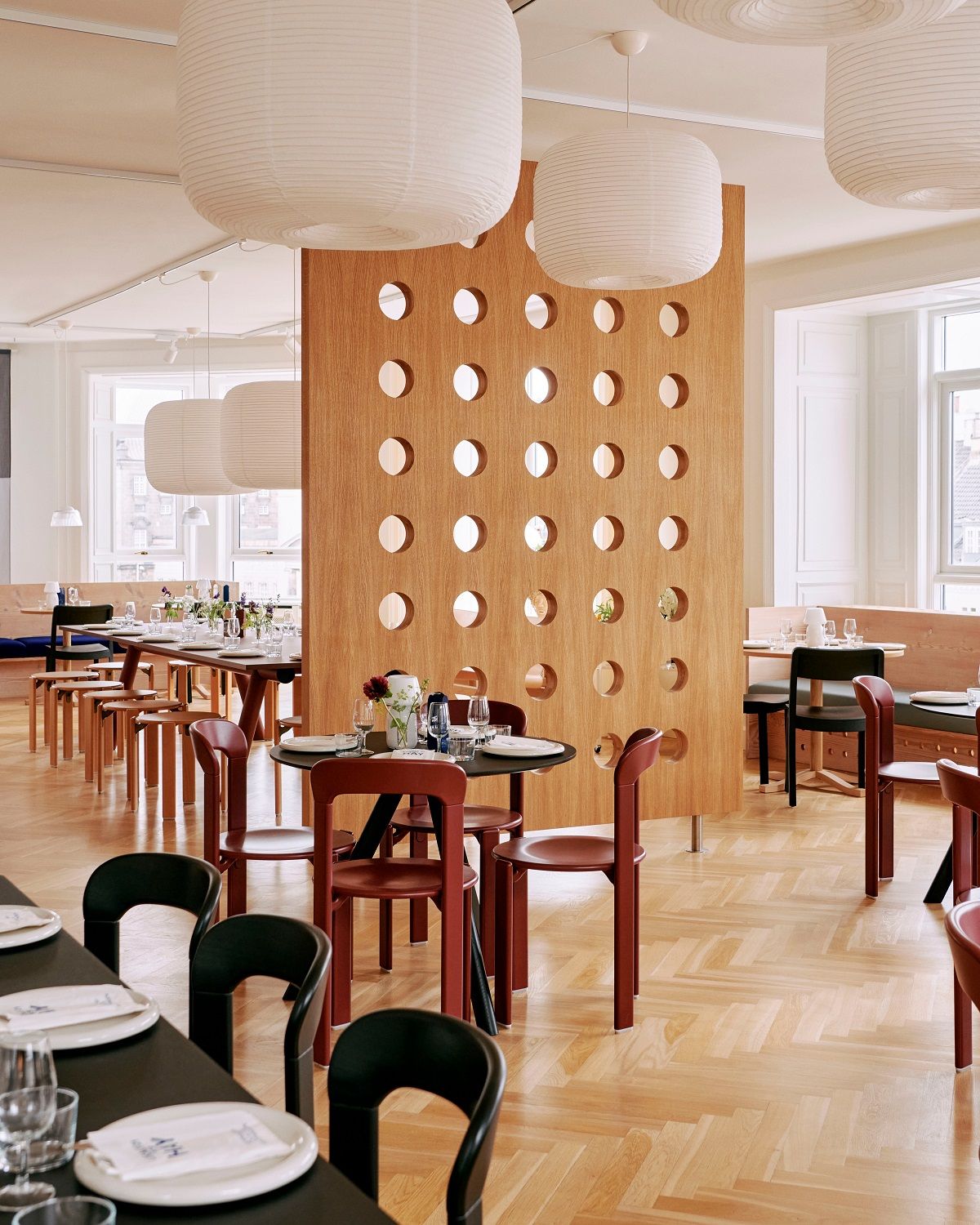 Paper Shade-Donut Ø80-Classic white Lampenschirm Hay