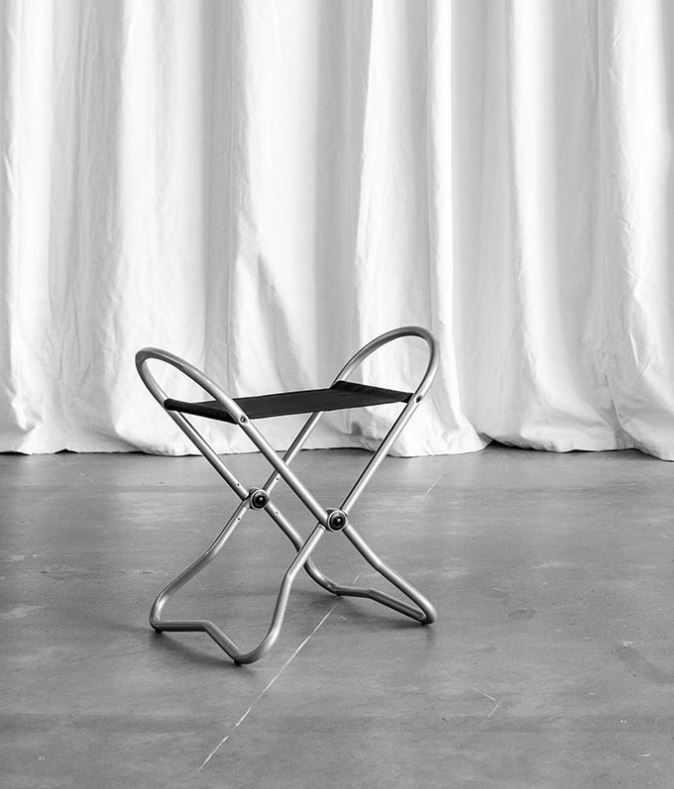 Chicago Klapphocker Lectus schwarz