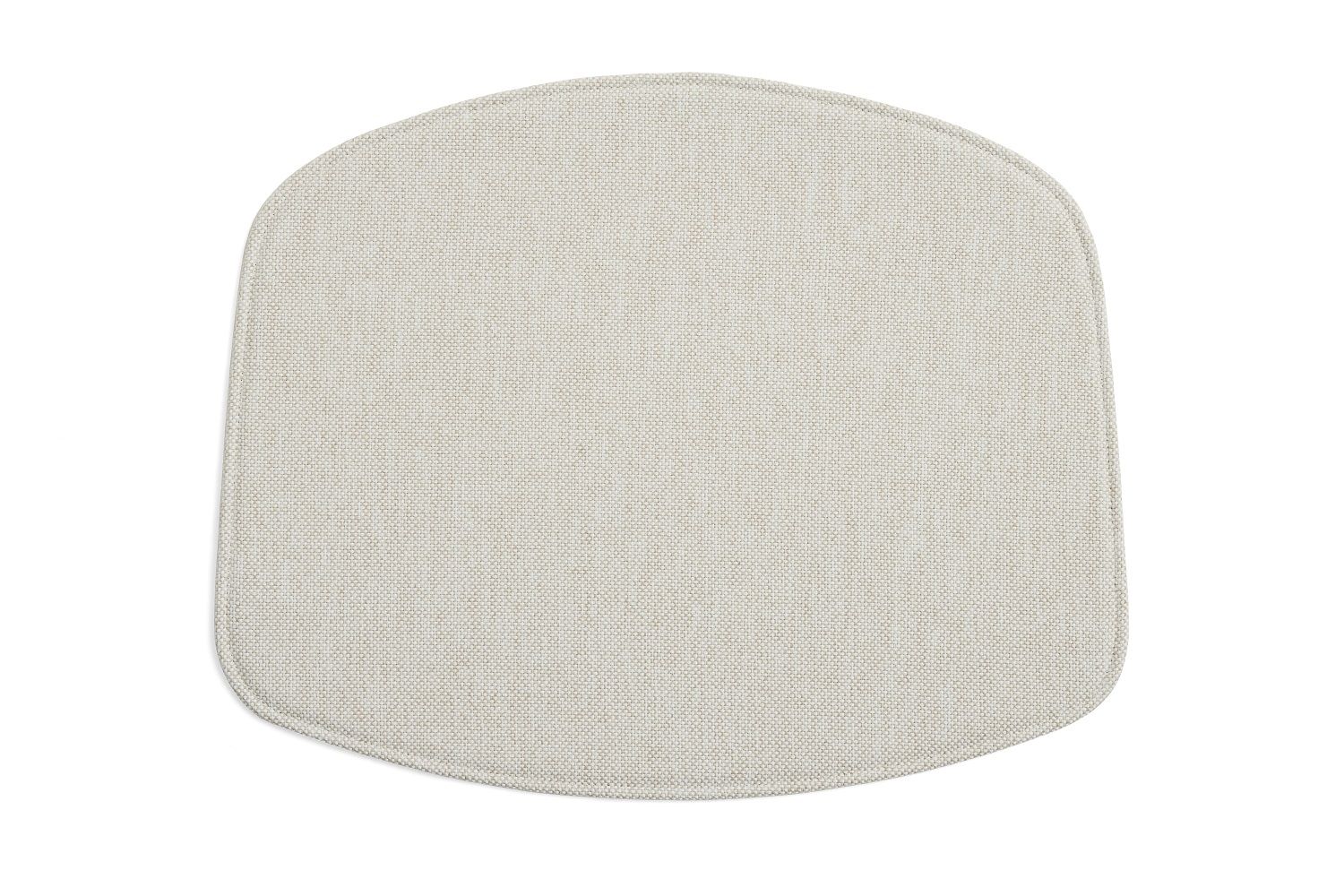 Beiges Sitzkissen für Hay About A Chair AAC Stuhl, ohne Armlehnen, Stoffstruktur.
