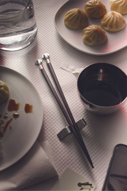 AM44SET1 Anna Stick Esstäbchen Alessi