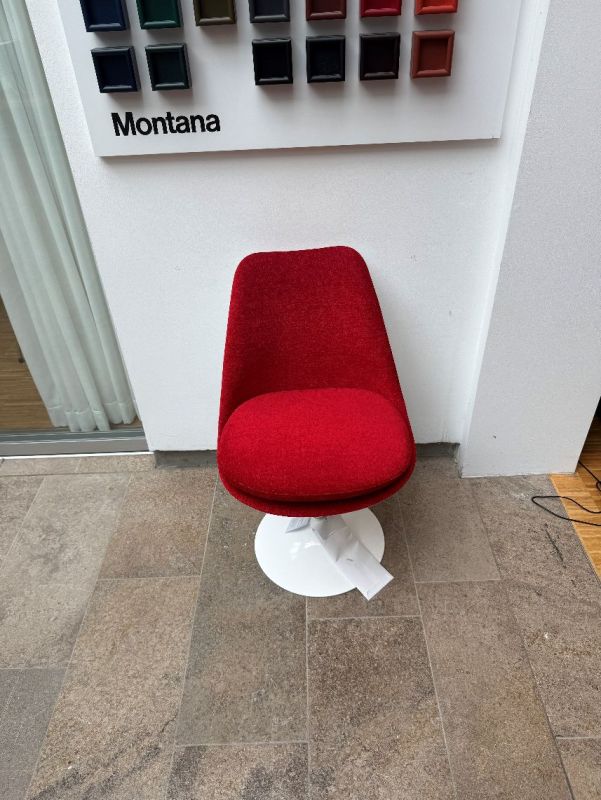 Tulip Chair Stuhl drehbar VOLLGEPOLSTERT Knoll International AUSSTELLUNGSSTÜCK 