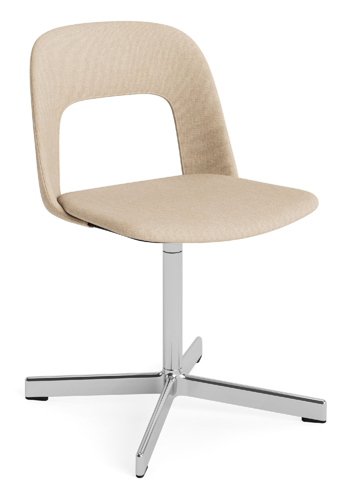 Layout Side Chair 134 4-Stern Drehfuß Stuhl Hay