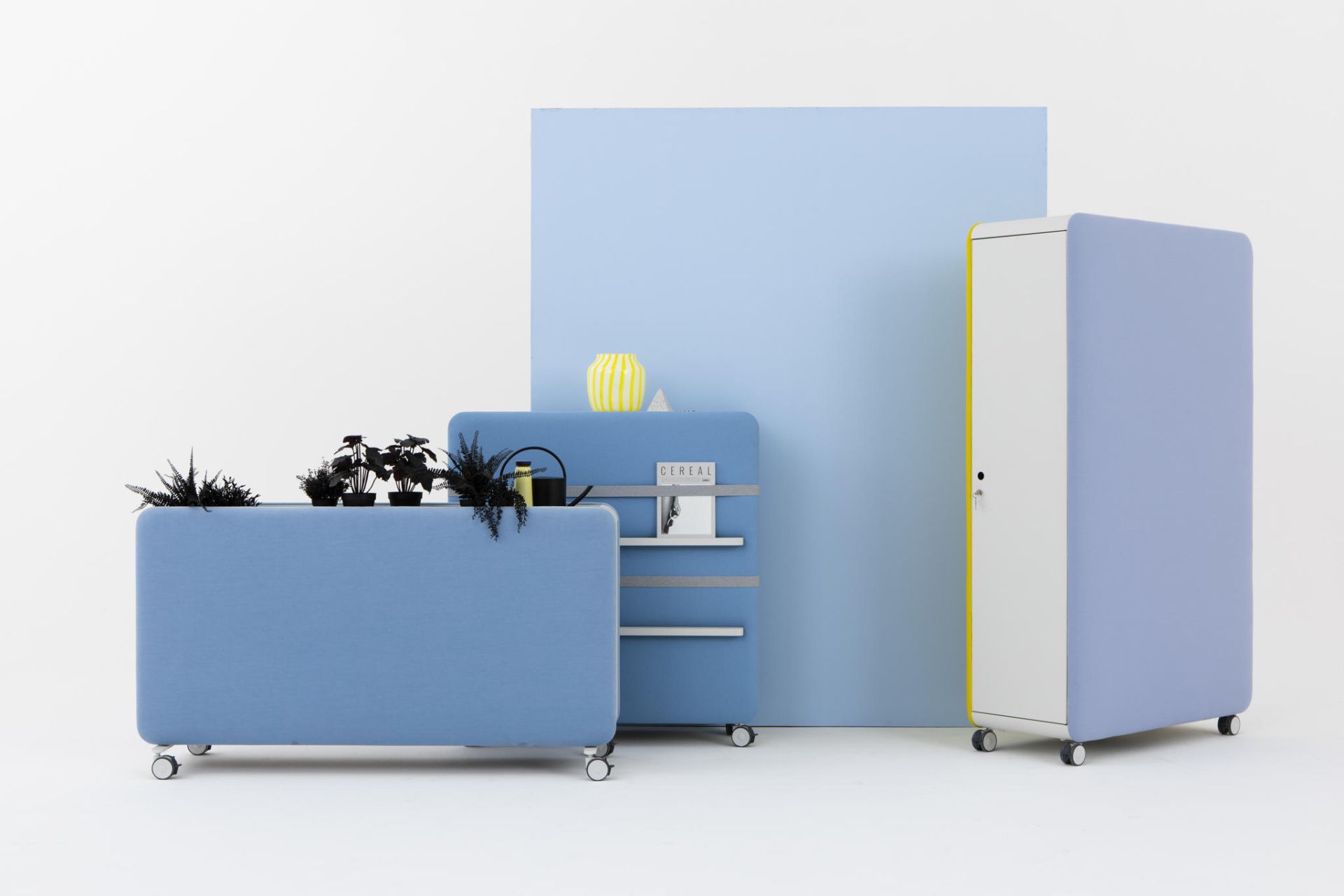 Pillow Space Akustik- / Raumteiler Cascando