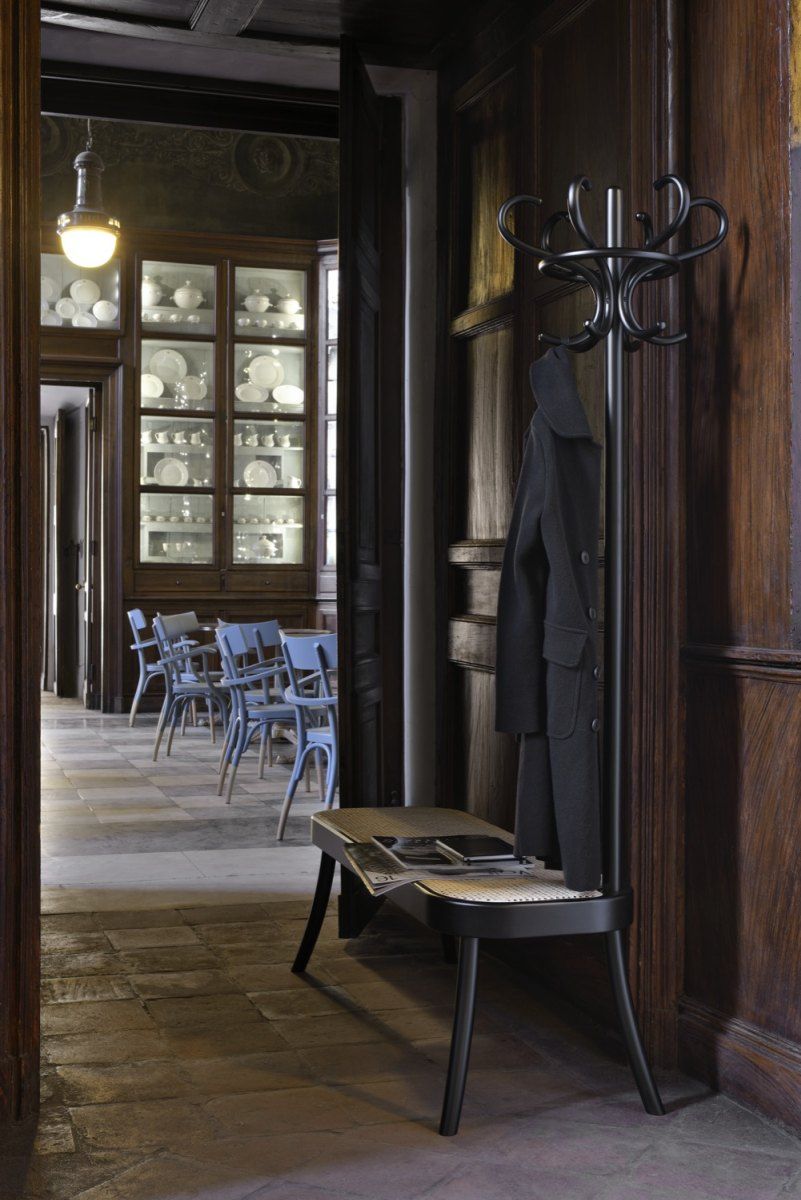 Coat Rack Bench Garderobe mit Bank Wiener GTV Design
