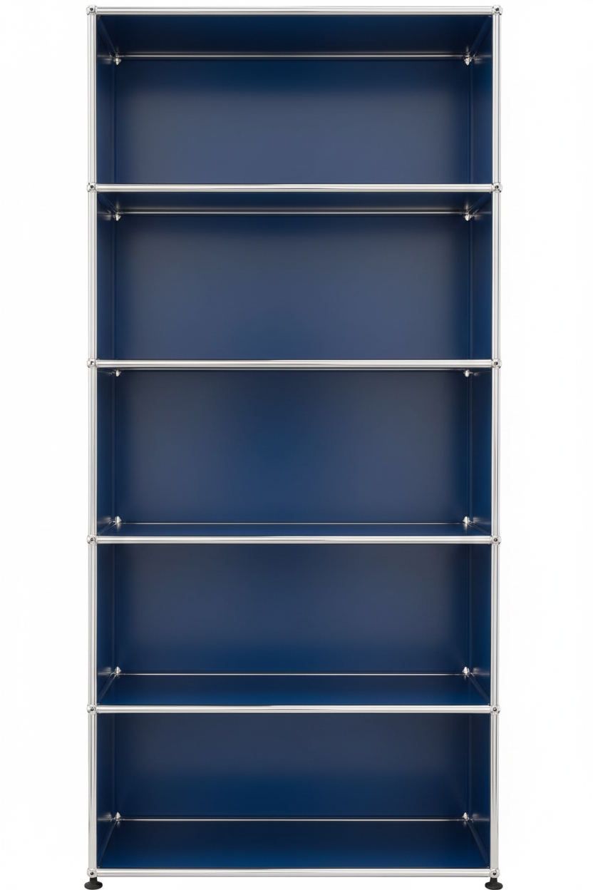 USM Haller Regal Offen H 179 cm Enzianblau