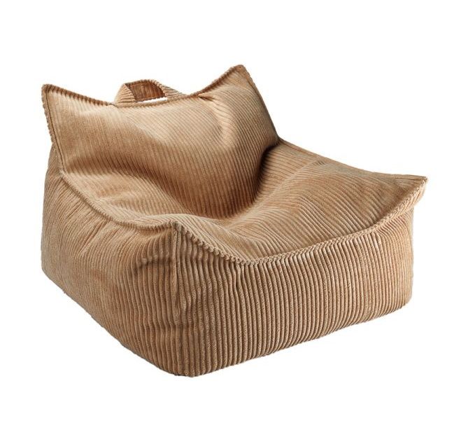 Kindersitzsack Sessel Breitcord Toffee Wigiwama
