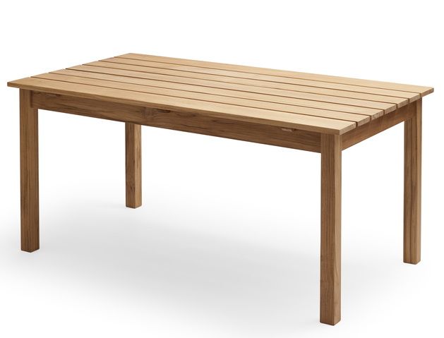 Skagen Esstisch aus Teakholz von Skagerak by Fritz Hansen für den Außenbereich.