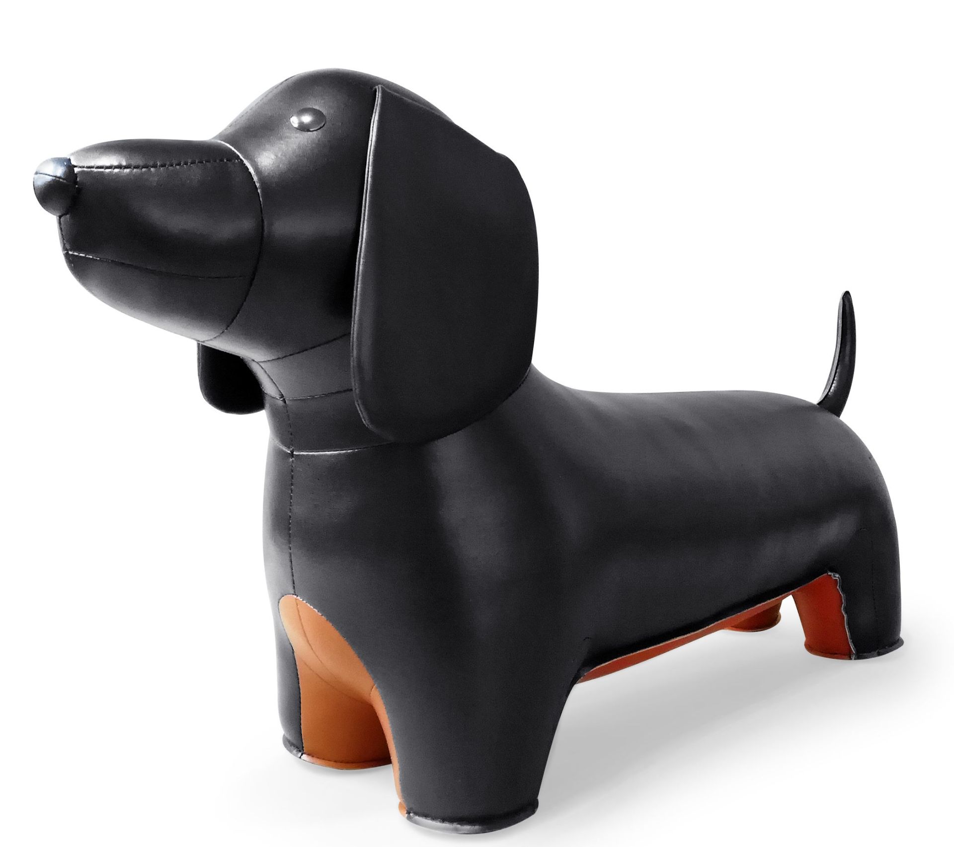 Stool Teckel Hocker Schwarz Züny