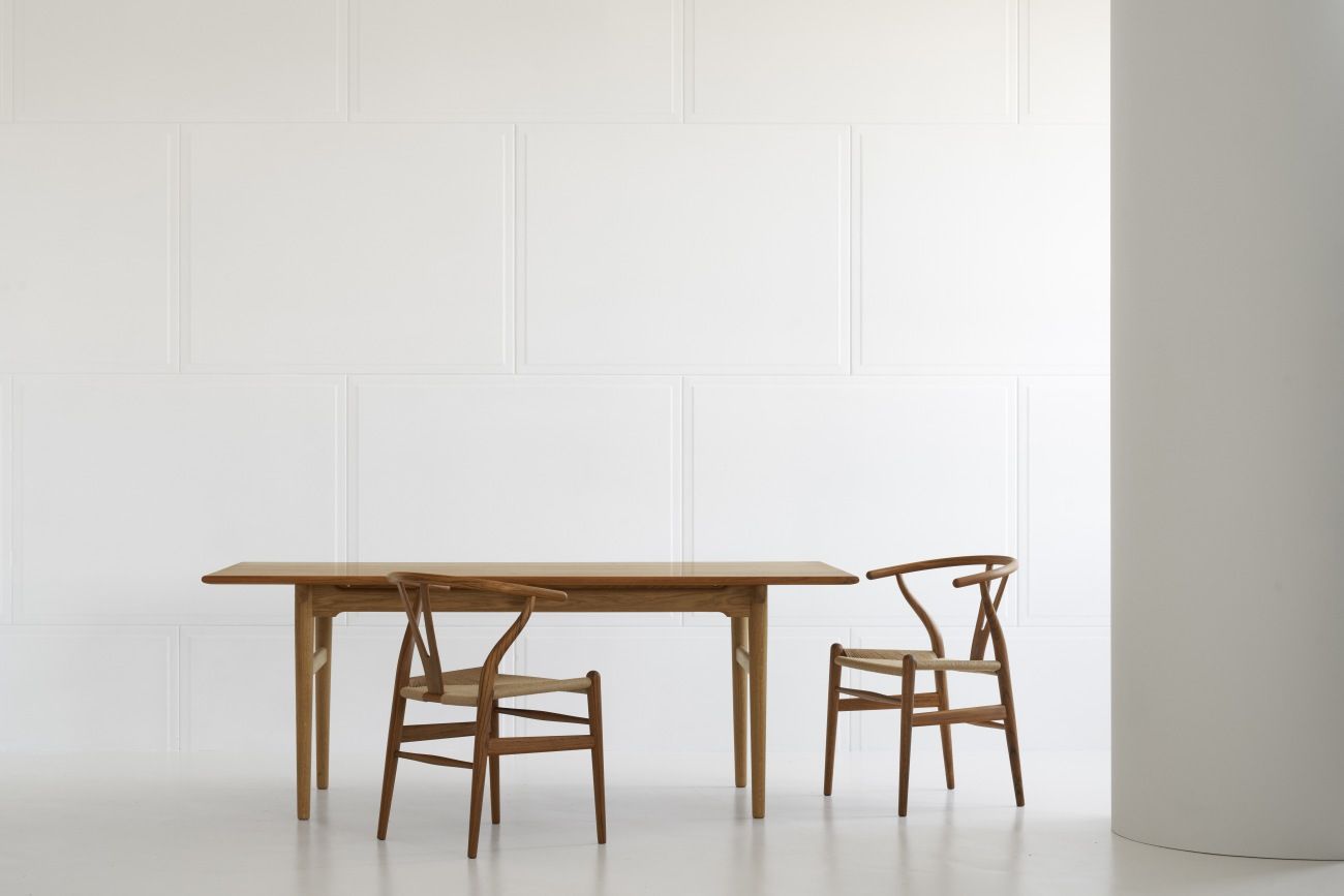 CH24 Wishbone Chair / Y-Chair Stuhl Teak Carl Hansen & Søn 